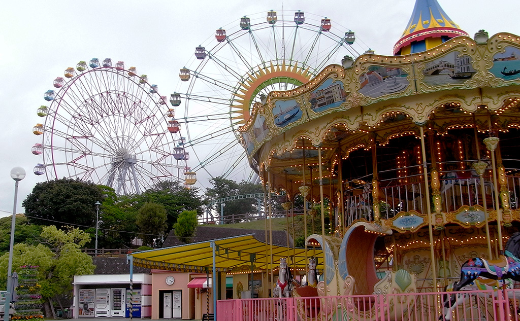 the amut area is empty and ready for some rides