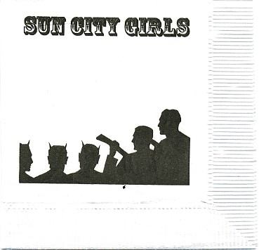 a book cover that says sun city girls
