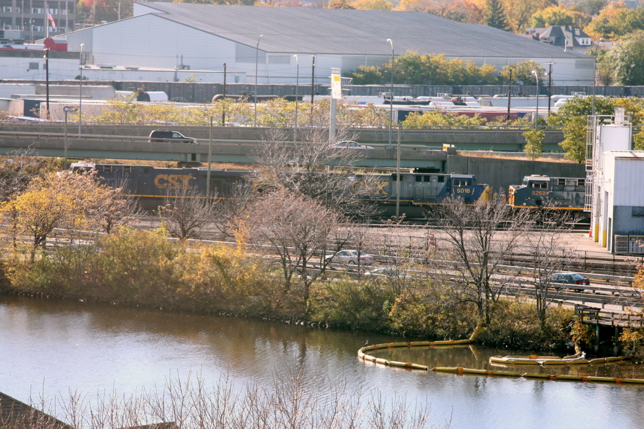 the train has just moved out of its tracks