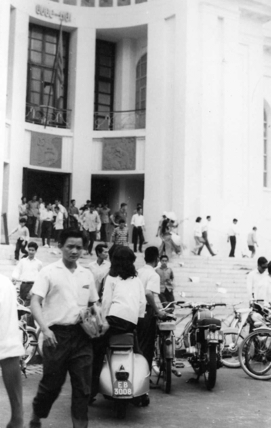 a group of men and women who are walking