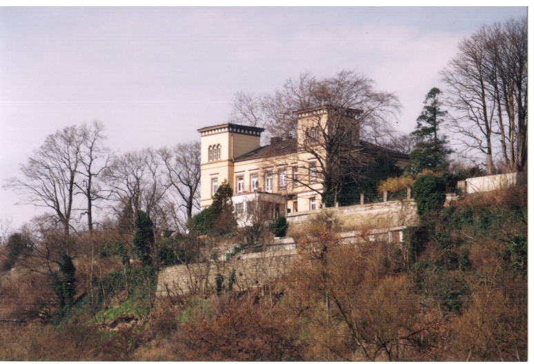 the large house on the top of a hill