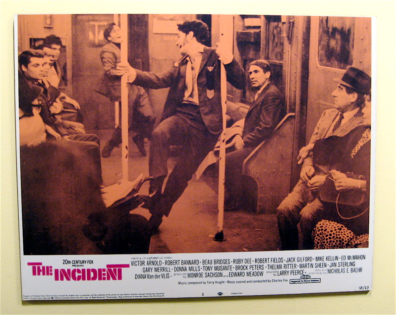an advertit for the movie the incident