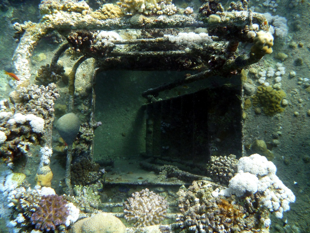 a tunnel in the middle of a rocky wall