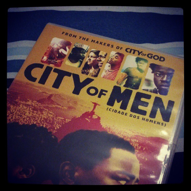 the dvd cover for city of men showing the same image as the other poster