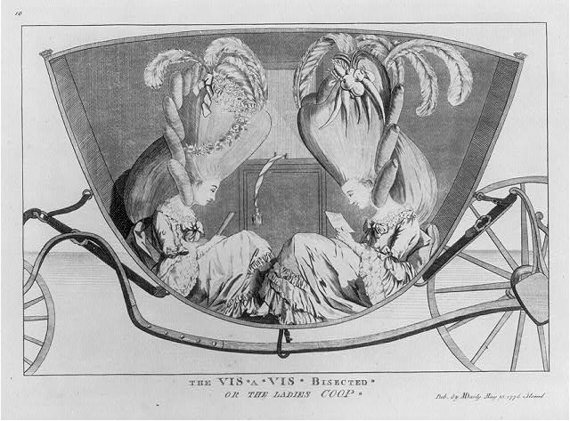 an old antique illustration of victorian woman's stockings and their baby carriages