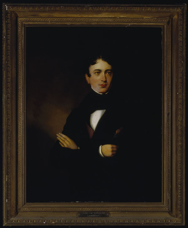 portrait of young man in dress clothes, possibly a gentleman