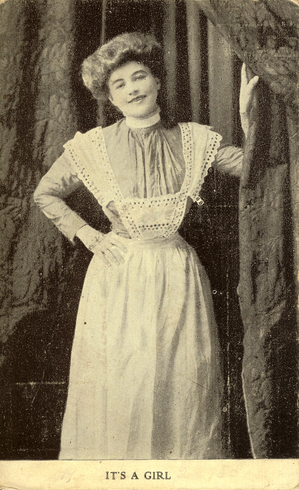 an image of a woman in white dress