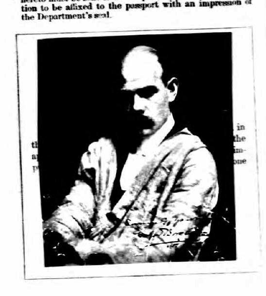 the front page of the paper showing the first portrait of a man in prison