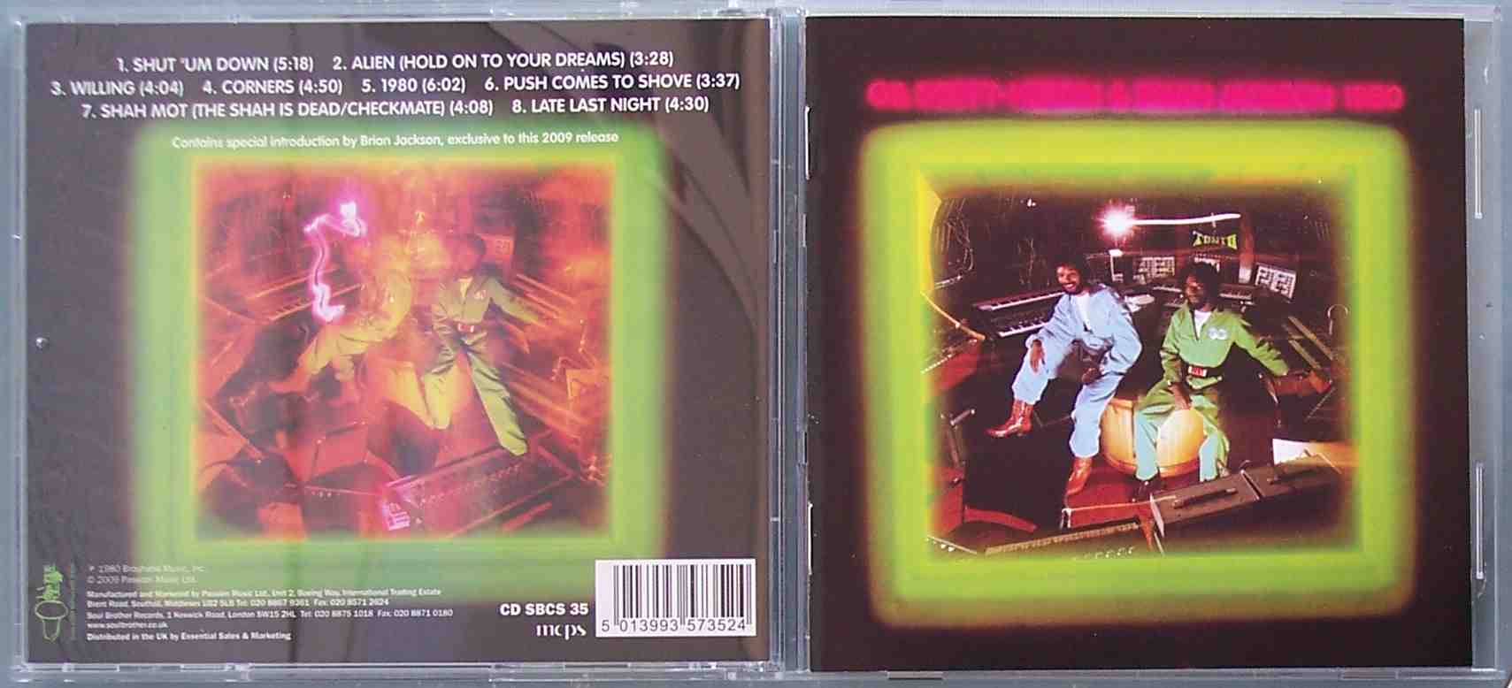 a cassette cover is displayed on a white surface