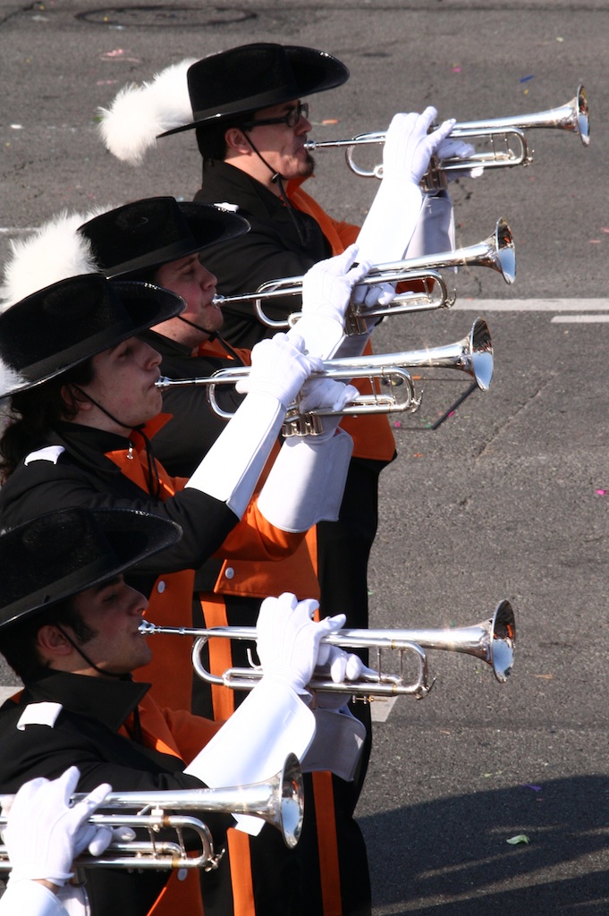 an image of a band playing the trumpet