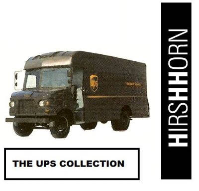 an ad for the ups collection is featured