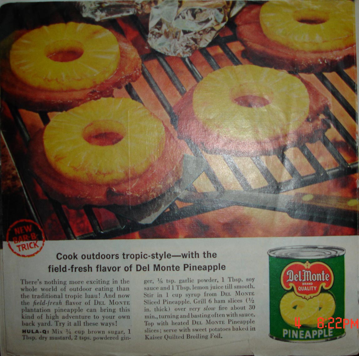 a advertit for pineapple donuts with some extra flavor