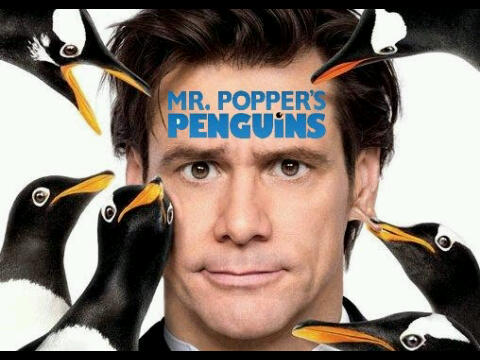 the movie mr pepper's penguins has penguins surrounding him