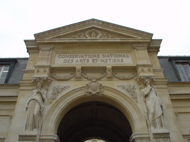 the front entrance to the conservation national in france