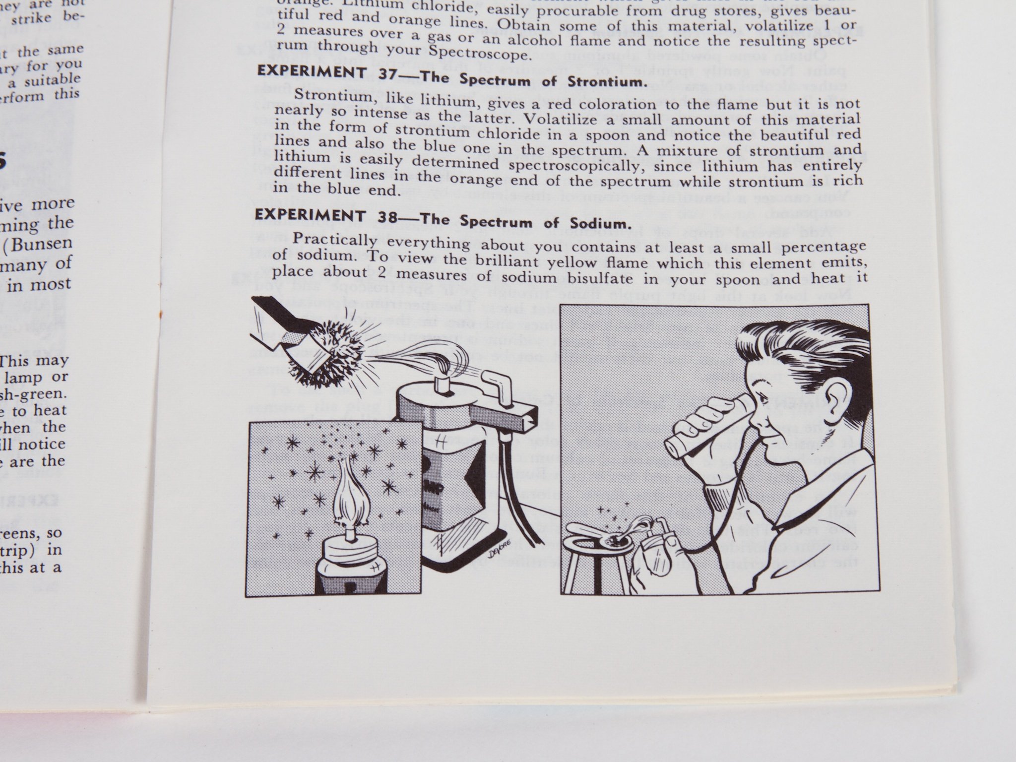 page from book describing how to use a shower sprayer