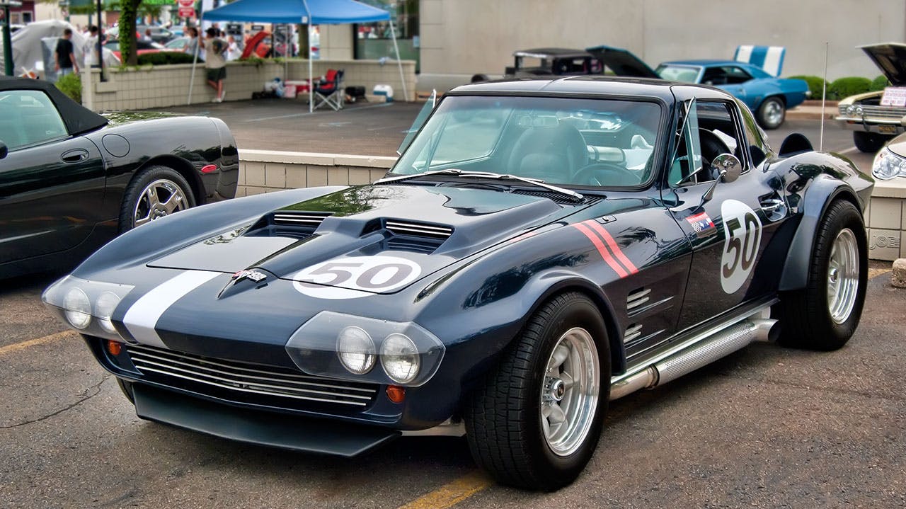 this mustang is one of many cars that were featured at this past event