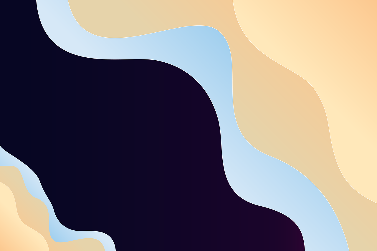 a close up of a person on a surfboard, inspired by Jean Arp, shutterstock, abstract illusionism, flat vector art background, sand dune background, blue gold and black, soft lighting gradient. no text