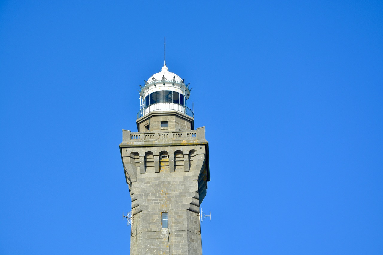 a tall tower with a clock on top of it, a picture, by Jens Søndergaard, shutterstock, rhode island, three point light, terminal, view from bottom