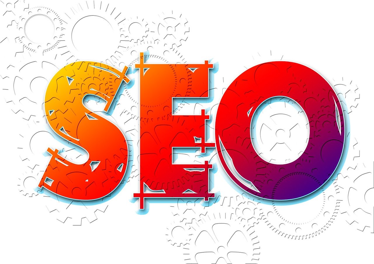 the word seo surrounded by gears on a white background, trending on pixabay, graffiti, purple and red color bleed, googles, no background and shadows, in style of kyrill kotashev