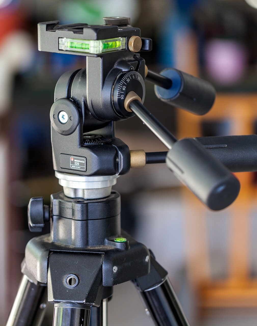 a close up of a camera on a tripod, a macro photograph, by Jan Rustem, avatar image, detailed professional photo, high detail photo, detailed sharp photo