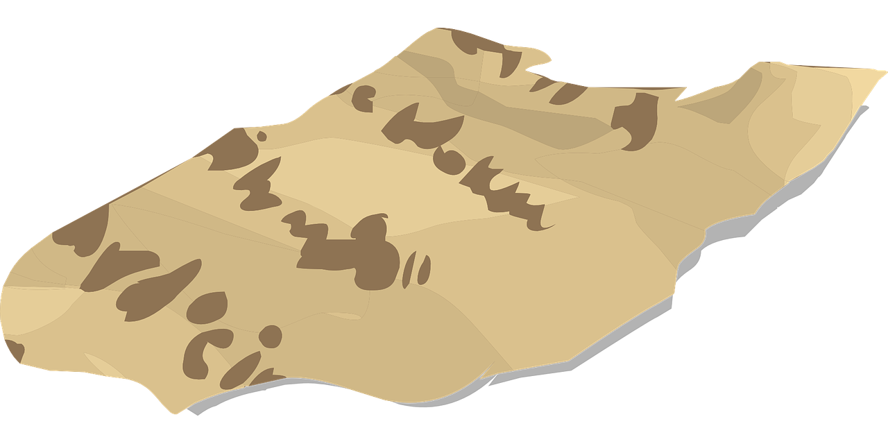 a piece of paper on a black background, a cave painting, pixabay, desert game, lineless, beach sand background, map cartography