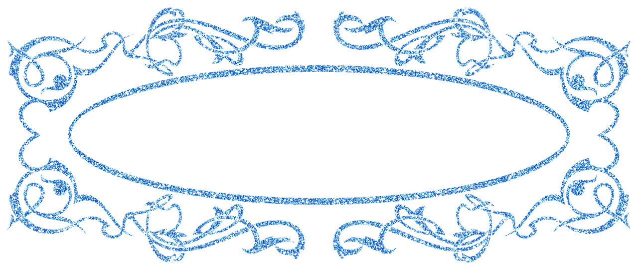 a blue crown on a black background, a digital rendering, inspired by William Holmes Sullivan, flickr, art nouveau, belt, glitter background, two blue braids, wide frame