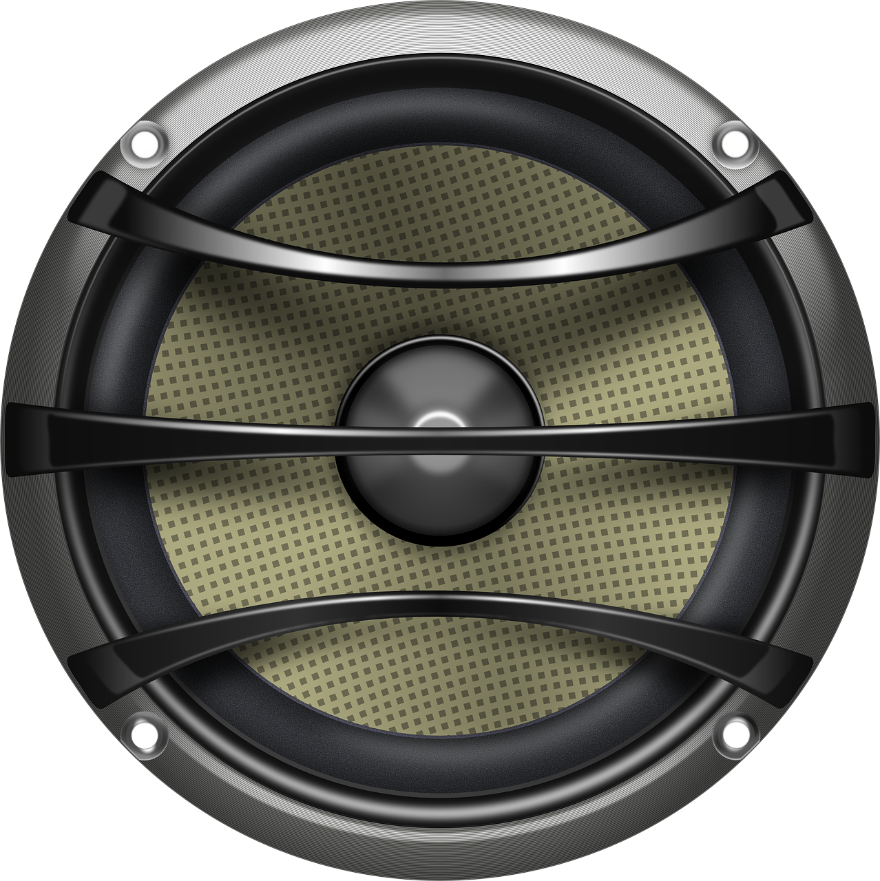 a close up of a speaker on a white background, a digital rendering, cobra, high detail product photo