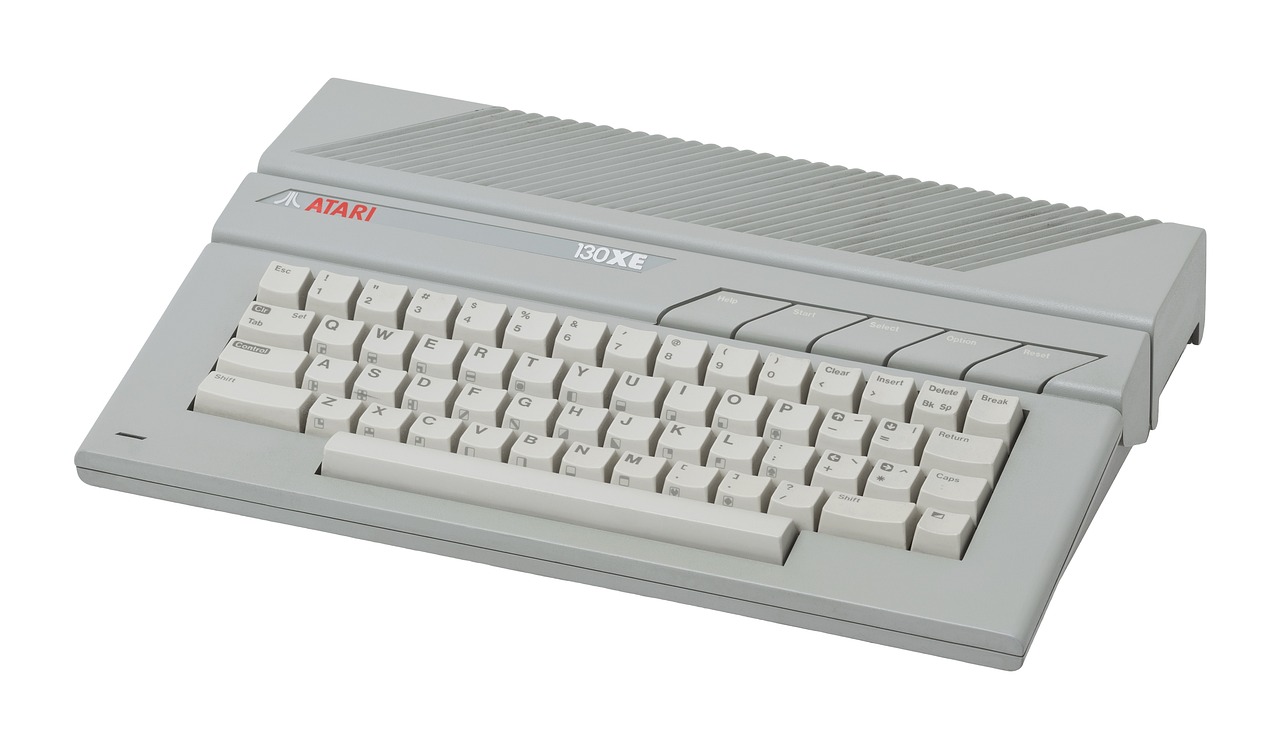 a close up of a computer keyboard on a white surface, a portrait, by Adam Rex, computer art, 8 0 s game box art, lada, grey, ax