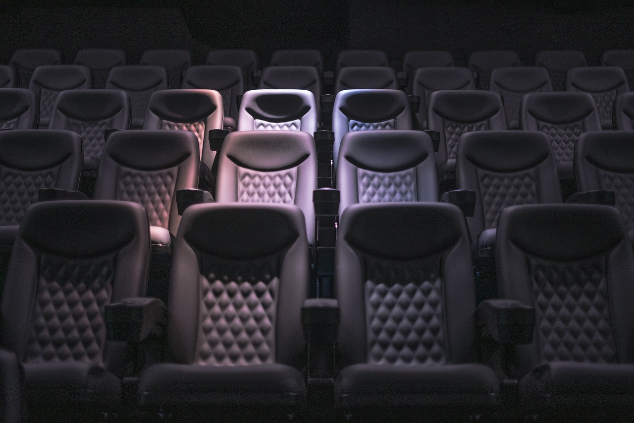 a group of seats sitting next to each other, by Jason Felix, shutterstock, video art, cinematic back lit lighting, cinematics, cinematic hologram, cinematic counter light