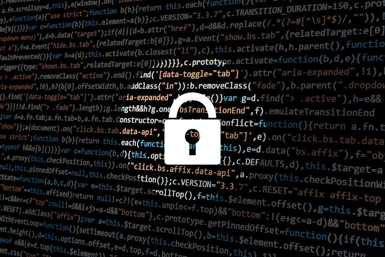 a computer screen with a padlock on it, pixabay, beautiful code, stacked image, texture, 💣 💥💣 💥