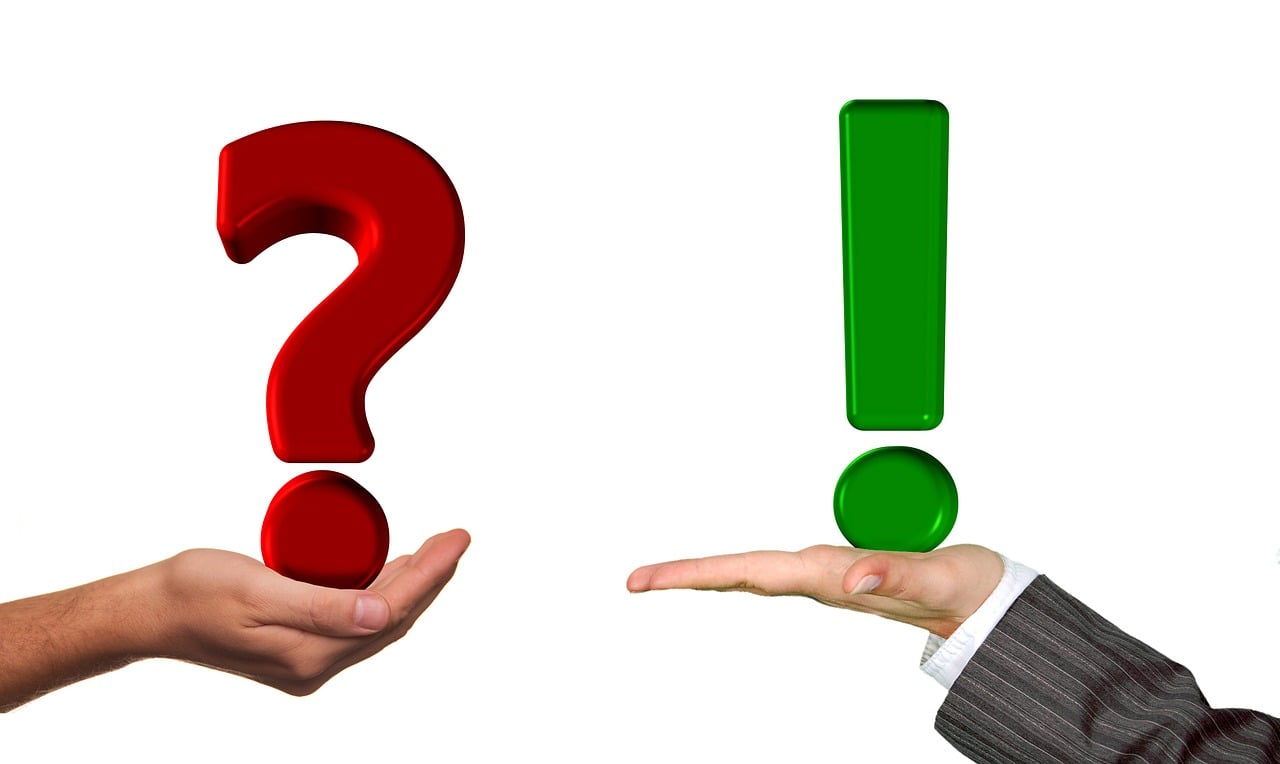 two hands holding a red and green question mark and a green question mark, a picture, trending on pixabay, annoyed, giving an interview, hey, interpretation