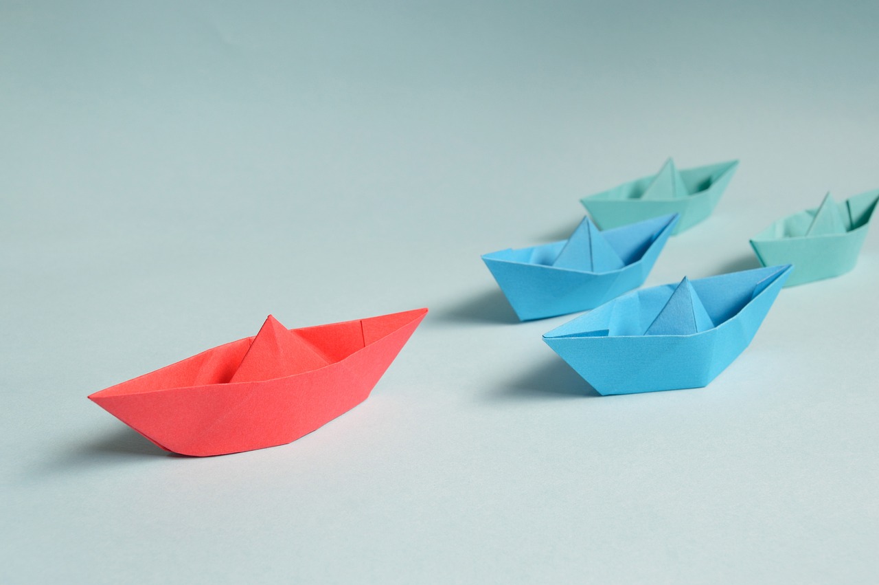 a group of paper boats sitting next to each other, trustworthy, david palladini, banner, ships