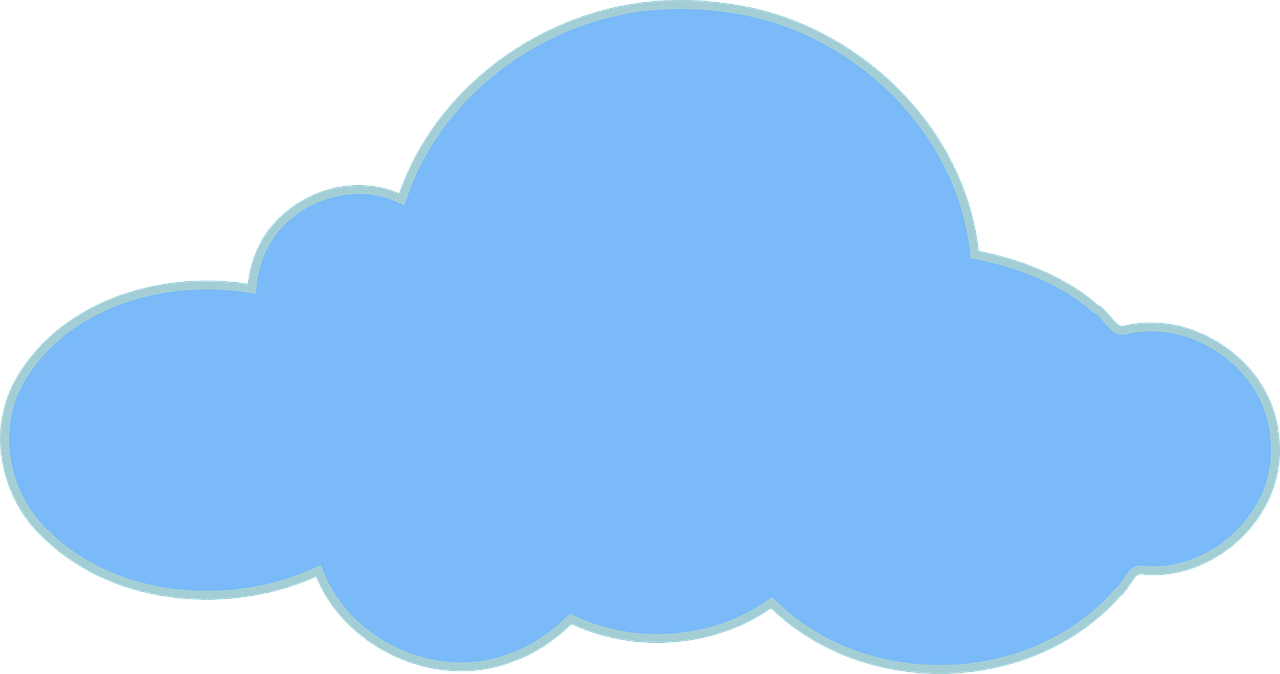a blue cloud on a black background, a screenshot, inspired by Stan and Jan Berenstain, conceptual art, logo without text, 1 8, light blue background, clipart