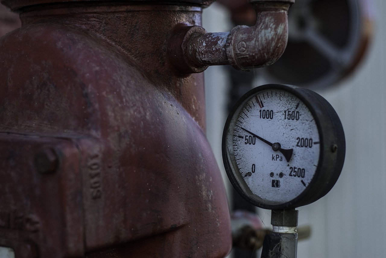 a close up of a fire hydrant with a gauge, a picture, by Stefan Gierowski, unsplash, process art, large pipes, portrait photo, stacked image, my blood is boiling