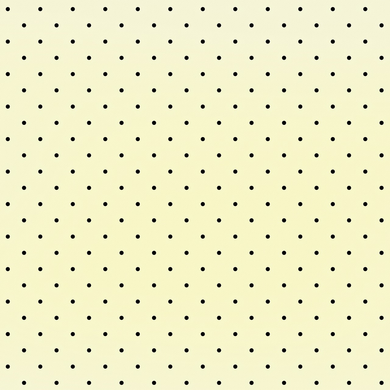 a pattern of black dots on a light yellow background, inspired by Rezső Bálint, tumblr, perforated metal, computer generated, pastelle, lemonlight