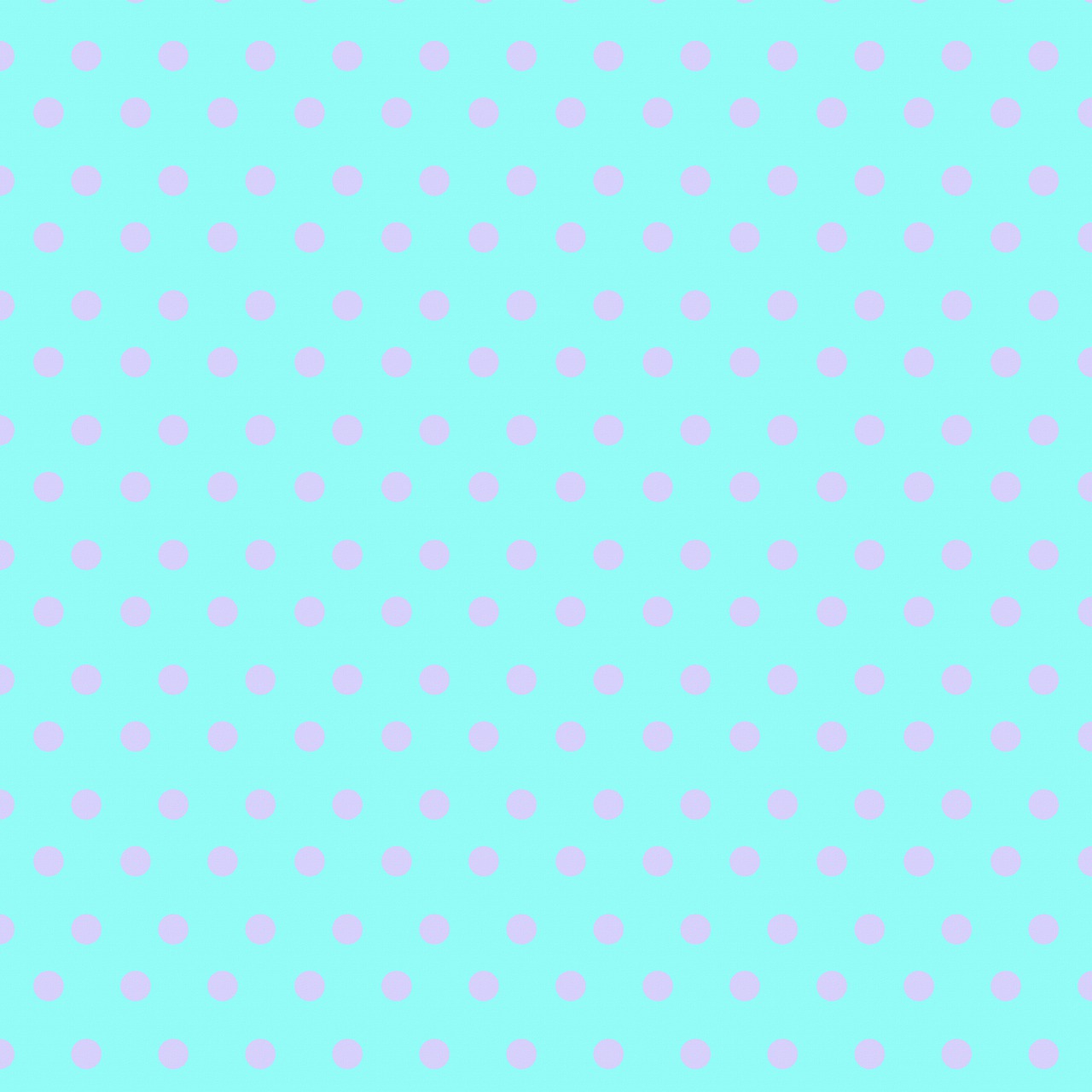 a polka dot pattern on a blue background, digital art, by Andrei Kolkoutine, deviantart, in the colors hot pink and cyan, seamless game texture, mauve and cyan, paper