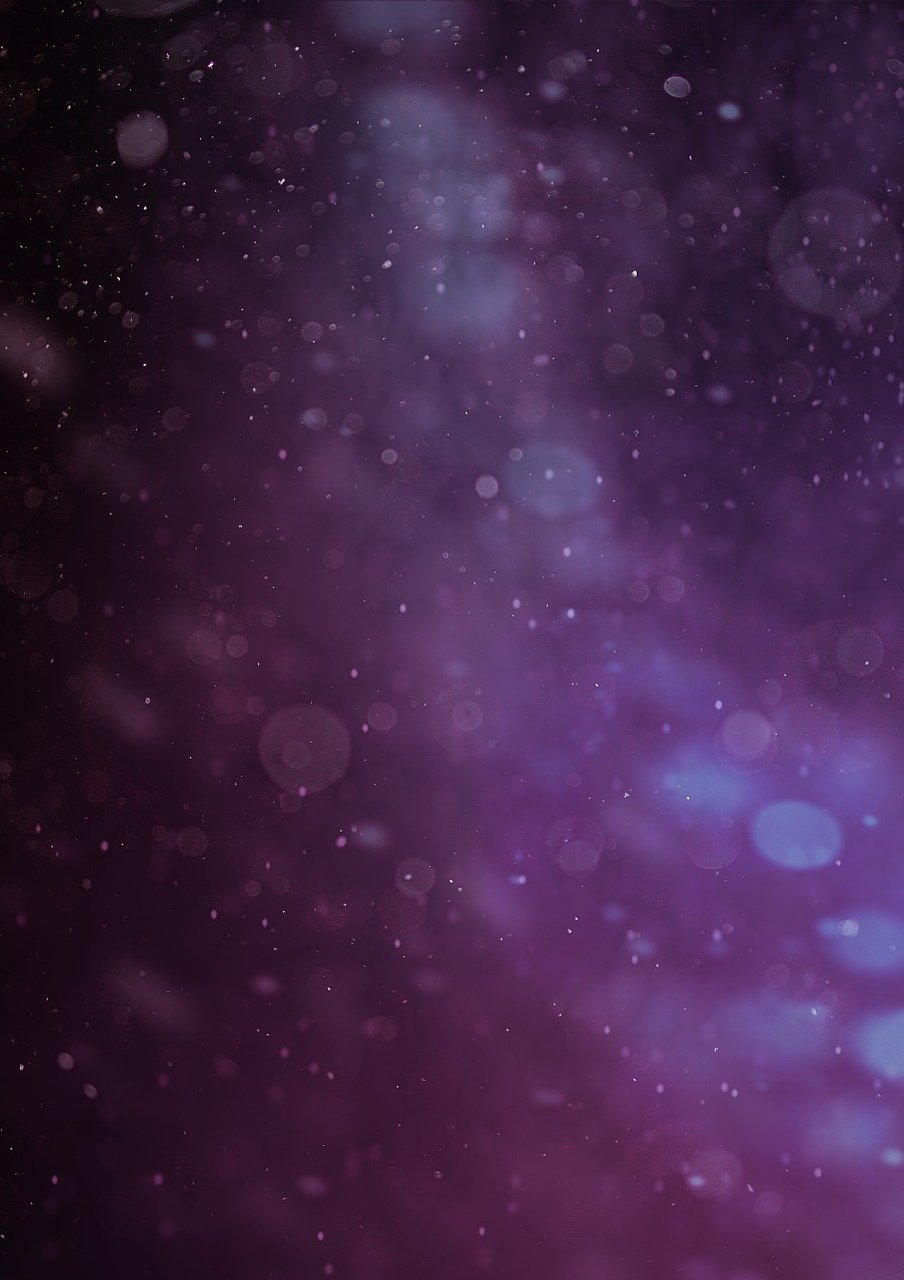 a close up of a snowboard on a snowy surface, deviantart, digital art, gradient dark purple, ethereal bubbles, stars background, background image