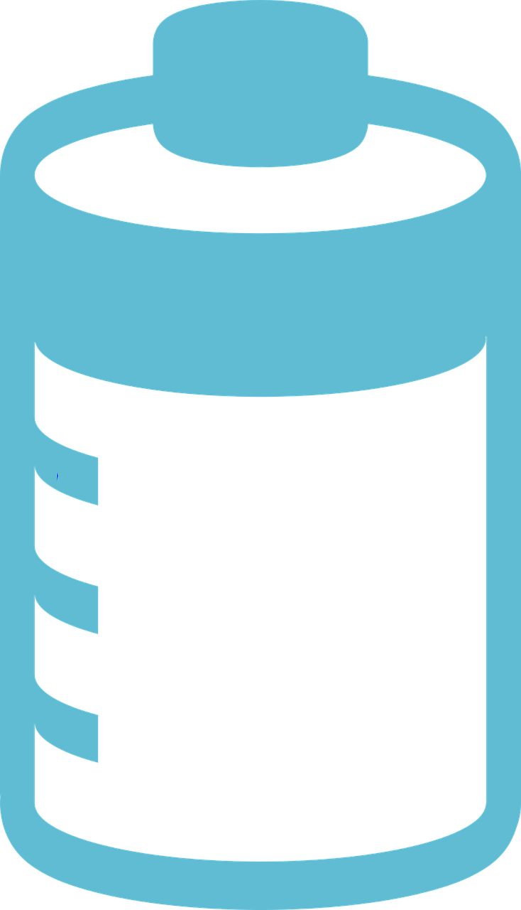 a blue battery icon on a black background, by Ken Elias, hurufiyya, sardine in a can, server, abstract art representing data, large tall