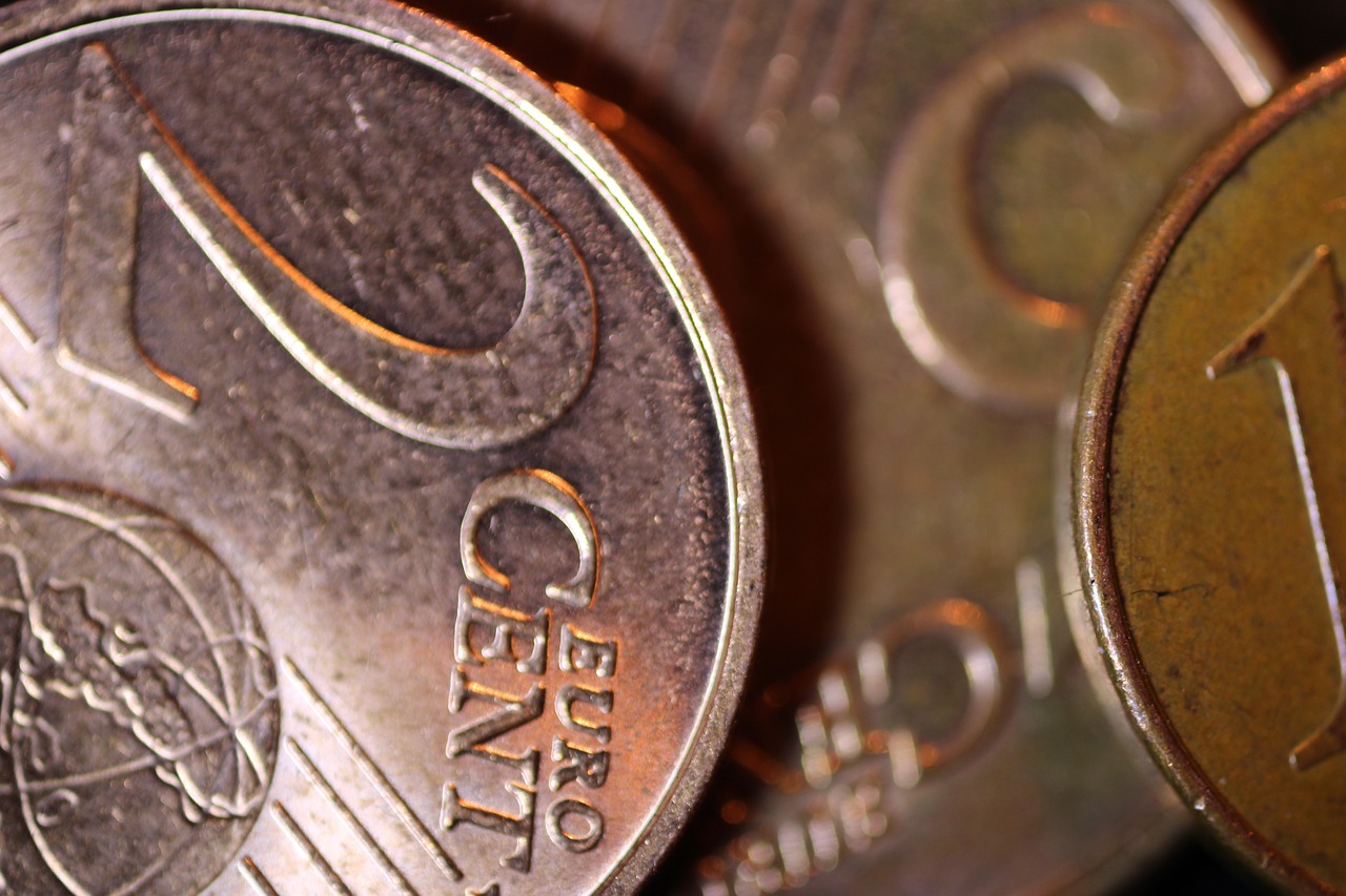 a couple of coins sitting next to each other, a macro photograph, by Colijn de Coter, flickr, renaissance, hdr detail, australian, contours, 2 4 mm iso 8 0 0