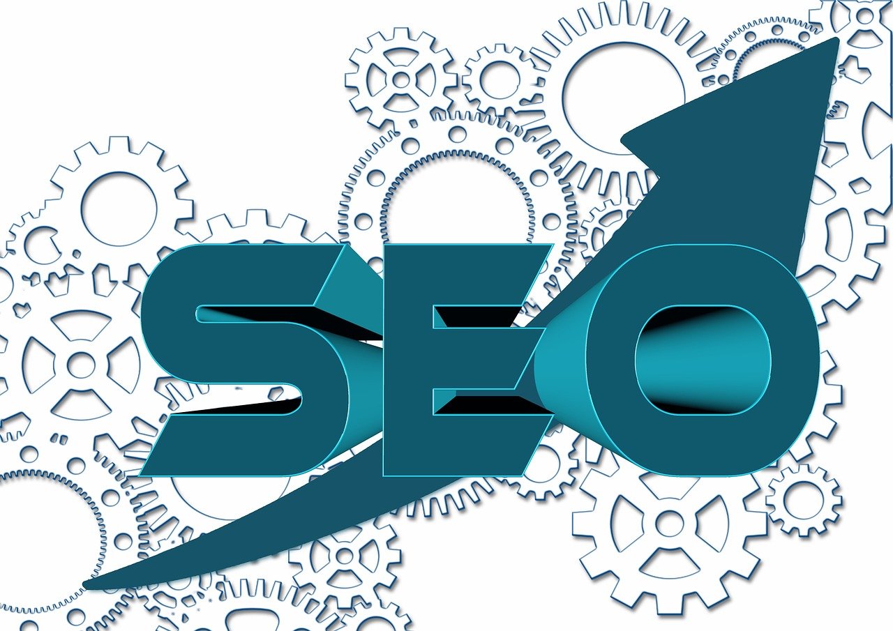 the word seo surrounded by gears and arrows, by Micha Klein, trending on pixabay, black and teal paper, bee, white bg, dog