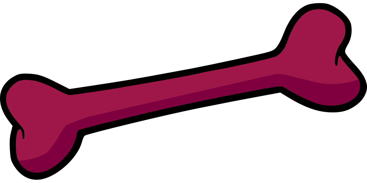 a pink bone on a black background, a minimalist painting, inspired by João Artur da Silva, deviantart, super long shot, curved red arrow, lineless, background image