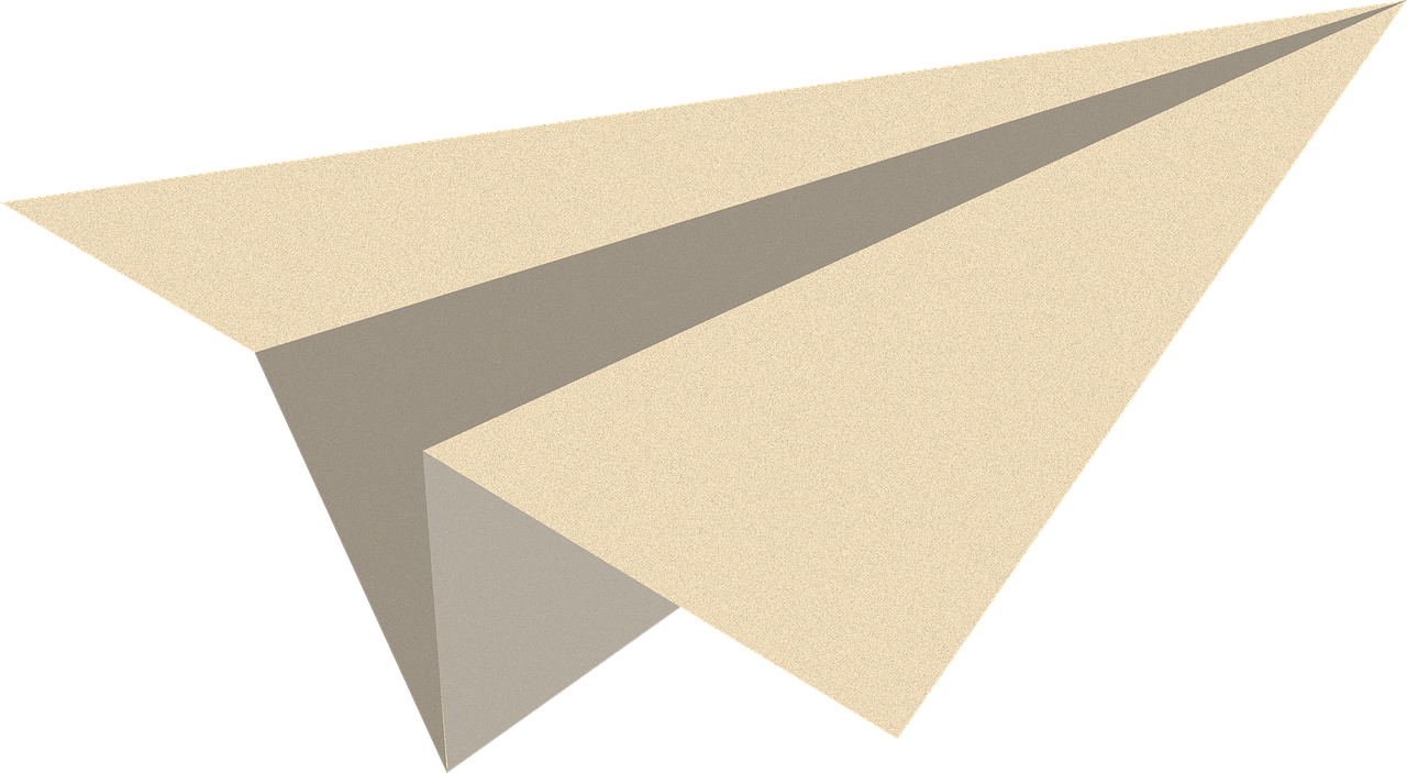 a close up of a paper airplane on a black background, a digital rendering, by Thomas de Keyser, beige, thick lining, smooth in _ the background, coarse canvas
