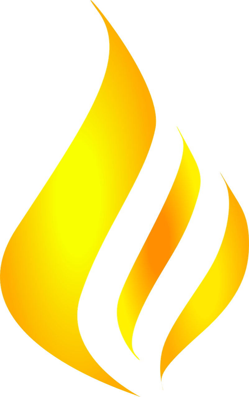 a yellow flame on a black background, a screenshot, inspired by Rodney Joseph Burn, hurufiyya, vectorized, braziers, rating: general, holy spirit