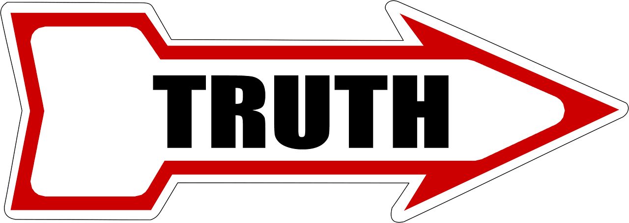 a red and white arrow with the word truth on it, tumblr, black and white logo, brutus, full f/22, 2 0 5 6 x 2 0 5 6