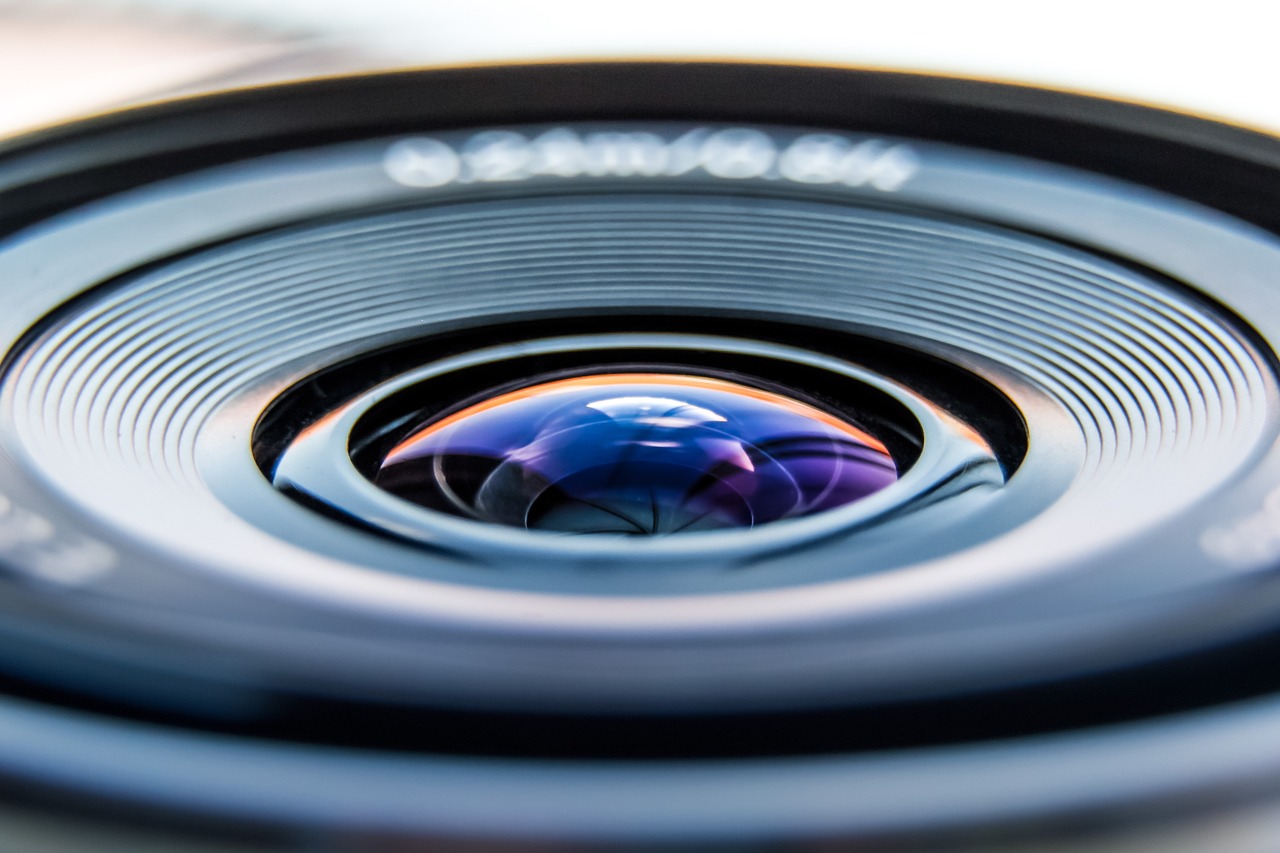 a close up view of a camera lens, by Thomas Häfner, uhd photography, wide - angle, closeup 4k, gopro lens