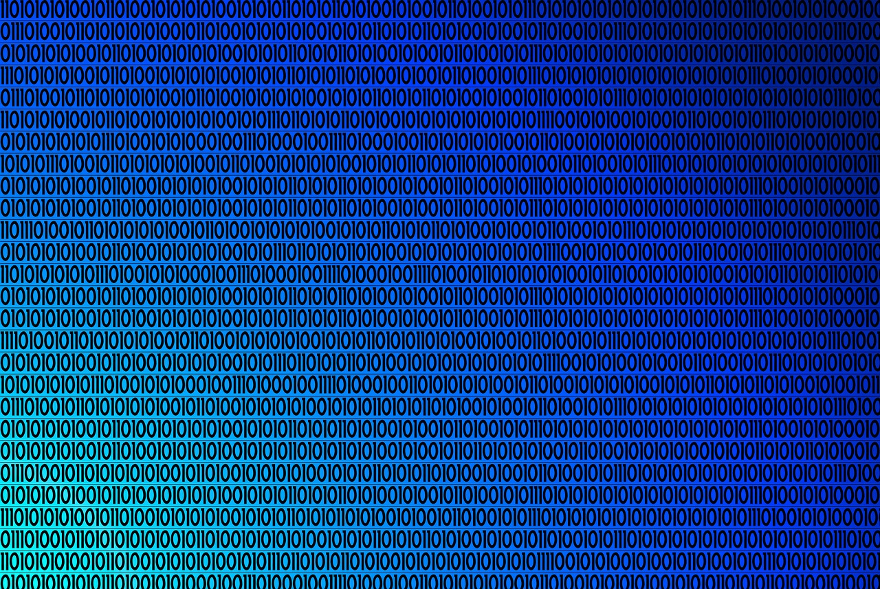 a blue and black background with a pattern, computer art, the fire is made of binary code, aperture gradient, minimalist background, o pattern
