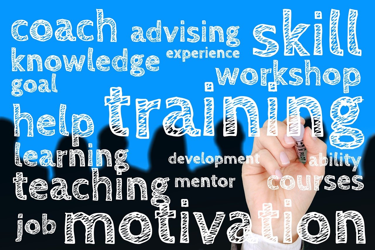 a person drawing a word cloud with a marker, by Arabella Rankin, trending on pixabay, executive industry banner, teacher, centre image, seen from below