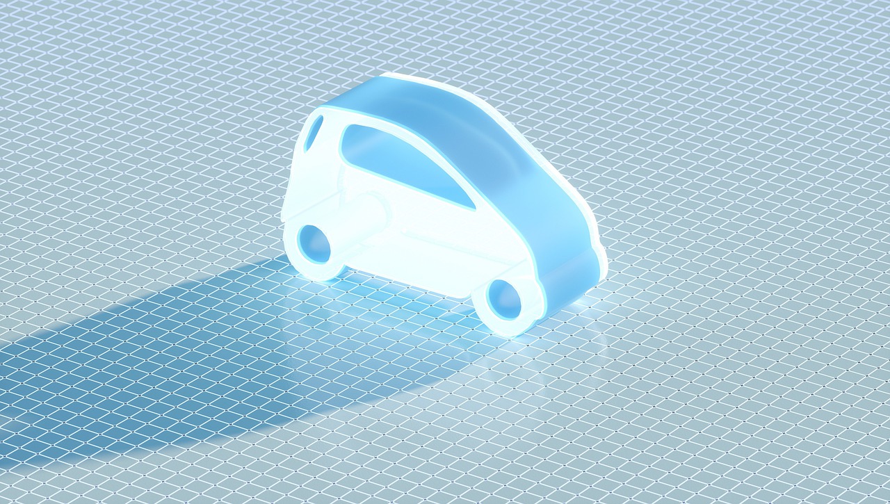 a close up of a plastic object on a surface, a raytraced image, cute future vehicles, webdesign icon for solar carport, transluscent neon, hydrogen fuel cell vehicle