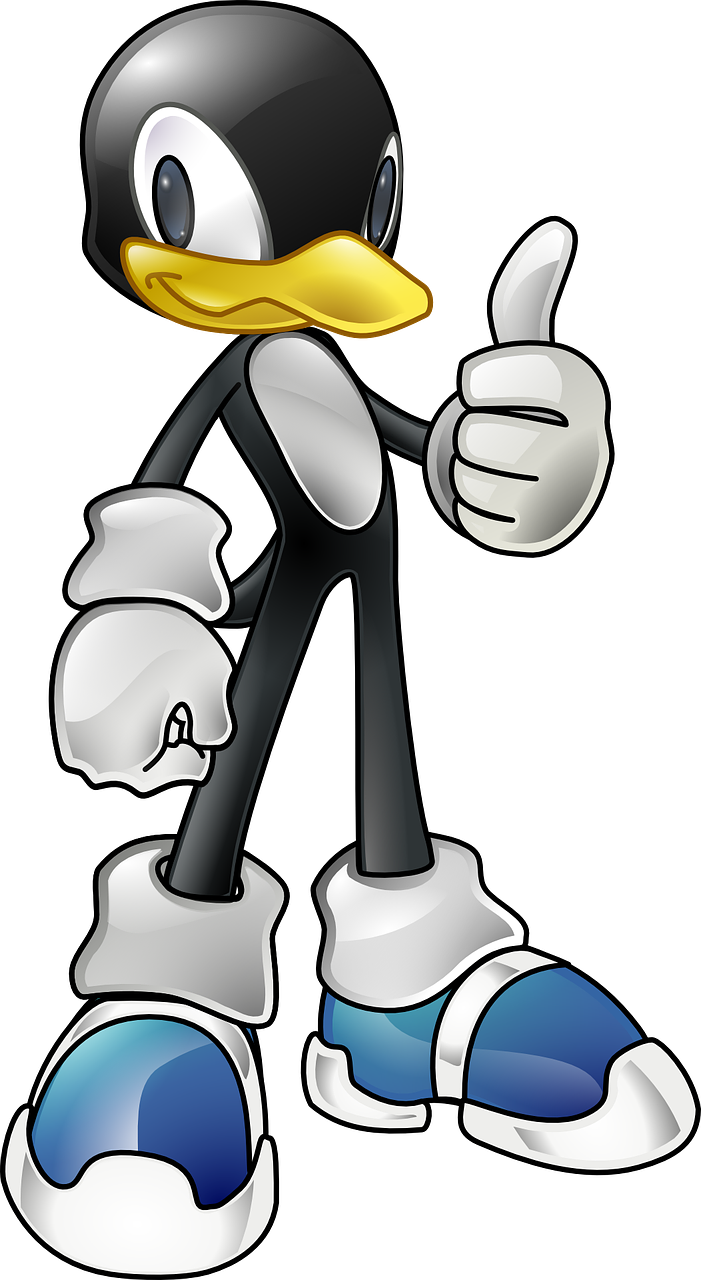 a black and white cartoon character giving a thumbs up, a digital rendering, inspired by Jacob Duck, deviantart, gold and black blu, sonic oc, white helmet, cad