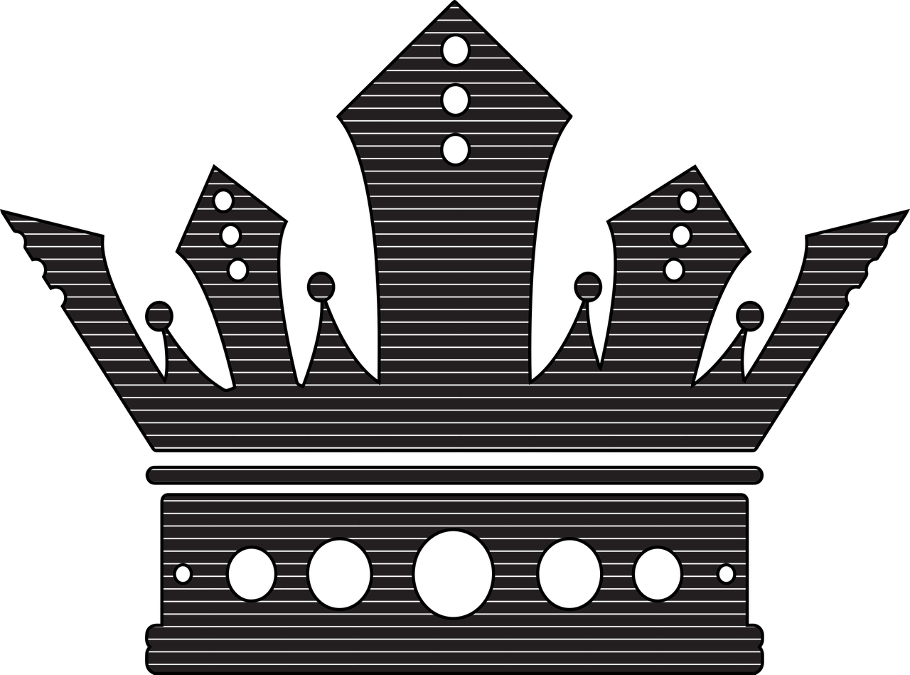 a crown is shown on a black background, inspired by karlkka, a wooden, no gradients, flat grey color, temple background